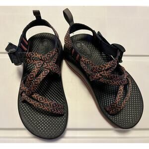 Chaco Junior Kids 1 Sandals Orange Blue Water Outdoor Strappy Shoes Boy Girl ZX1